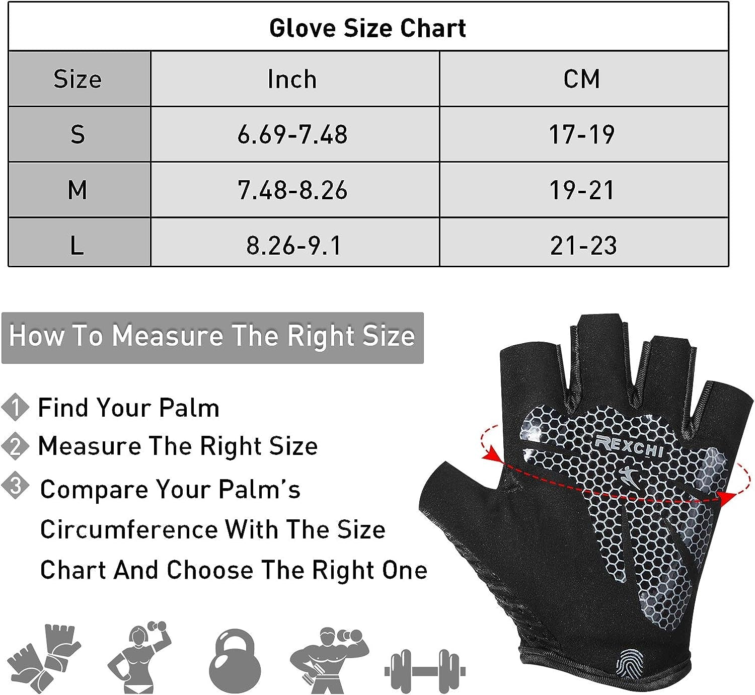 2 Pairs Workout Gloves Women Adjustable Weight Lifting Gloves Gym Exercise Workout Gloves Breathable Training Gloves for Men and Women Fitness, Biking, Pull Up, Cycling